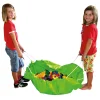 Aufräumsack Spieldecke, grün, Ø 135 cm, innenliegender Tunnelzug mit 4 Schlaufen
