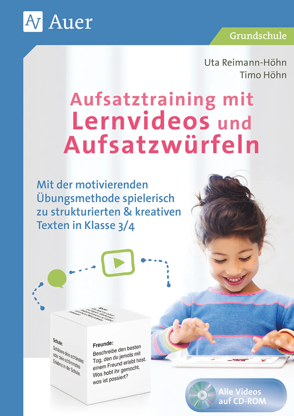Aufsatztraining mit Lernvideos und Aufsatzwürfeln