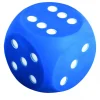 Augenwürfel 10 cm, blau