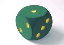 Augenwürfel groß 16 cm, grün