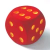 Augenwürfel groß 16 cm, rot