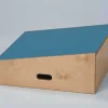 Ausgleichspodest blau