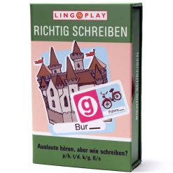 Auslaute hören, aber wie schreiben?, Dominospiel, ab 9 Jahre