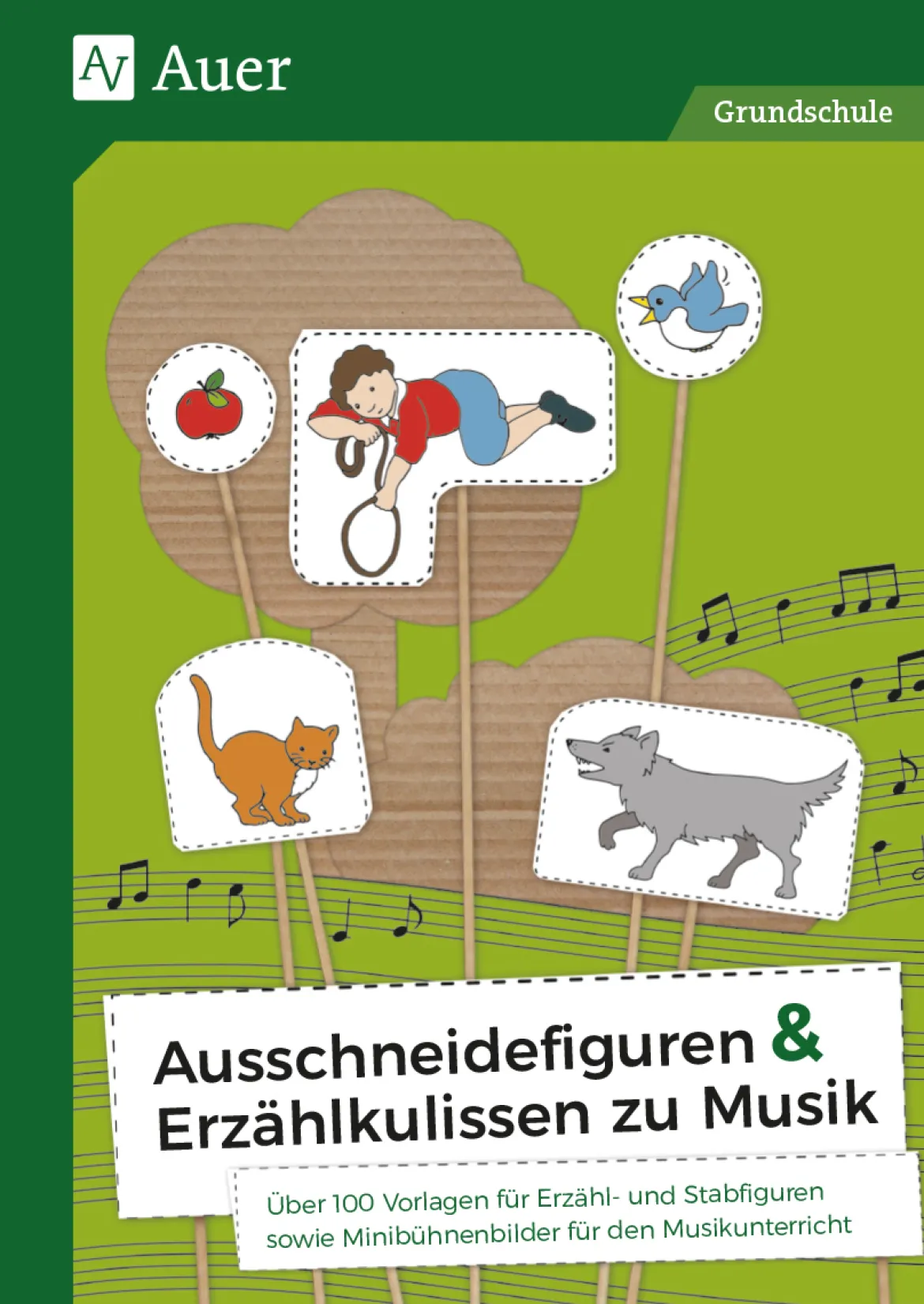 Ausschneidefiguren & Erzählkulissen zu Musik
