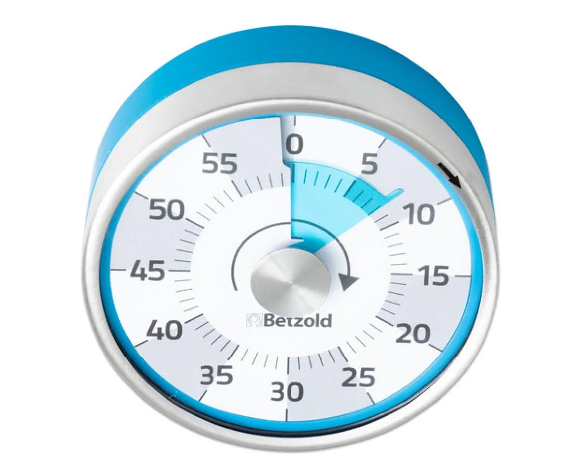 Automatik-Timer mit Magnet - blau