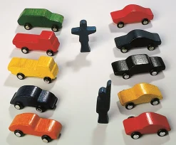 10 Autos mit Polizisten, ab 3 Jahre