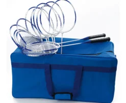Badminton-Schulset mit Tasche, 12 Schläger