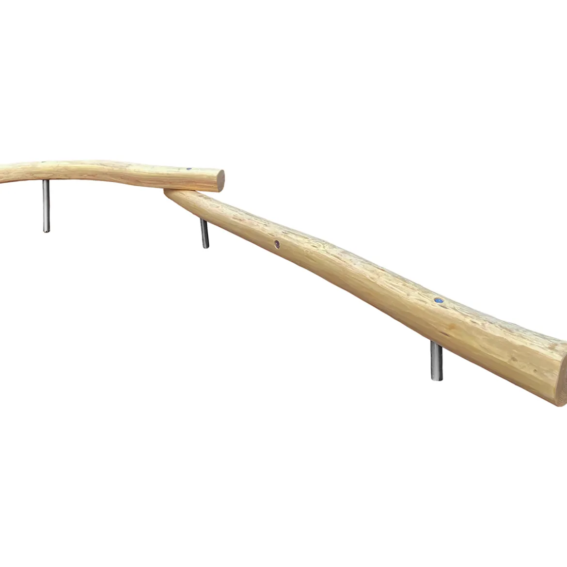 Balancierbalken DUO, zwei Höhen 200 und 300 cm, max Fallhöhe 60 cm, ab 3 Jahre