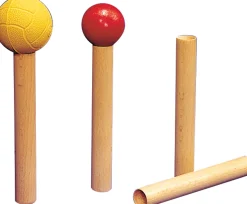 Balancierstäbe, Geschicklichkeitsspiel (ohne Kugeln)