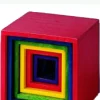 Bambini-Würfelturm, Stapel- und Sortierspiel für Kinder ab 9 Monate
