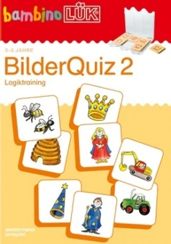 bambinoLÜK BilderQuiz 2, Lernspiel, 3-5 Jahre