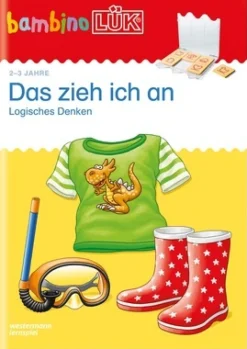 bambinoLÜK Das zieh ich an, Heft, 3-5 Jahre