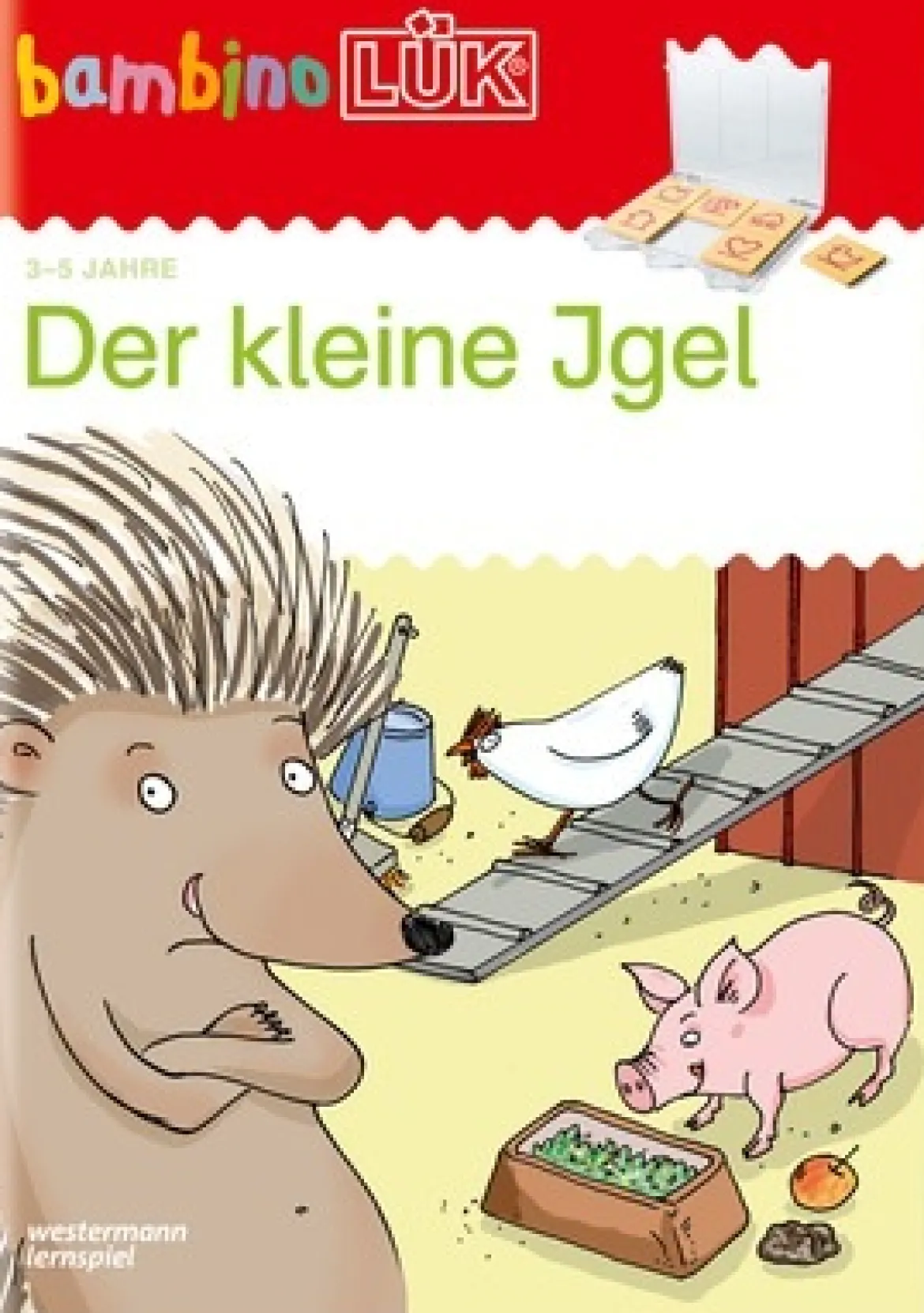 bambinoLÜK Der kleine Igel, Übungsheft, 4-6 Jahre