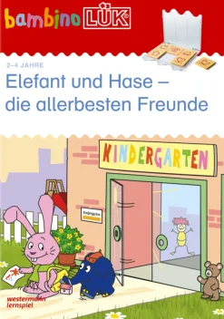 bambinoLÜK Elefant und Hase, die allerbesten Freunde, 2-4 Jahre