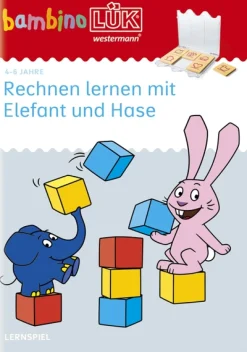 bambinoLÜK Erstes Rechnen mit Elefant und Hase, Heft, ab 4 Jahre