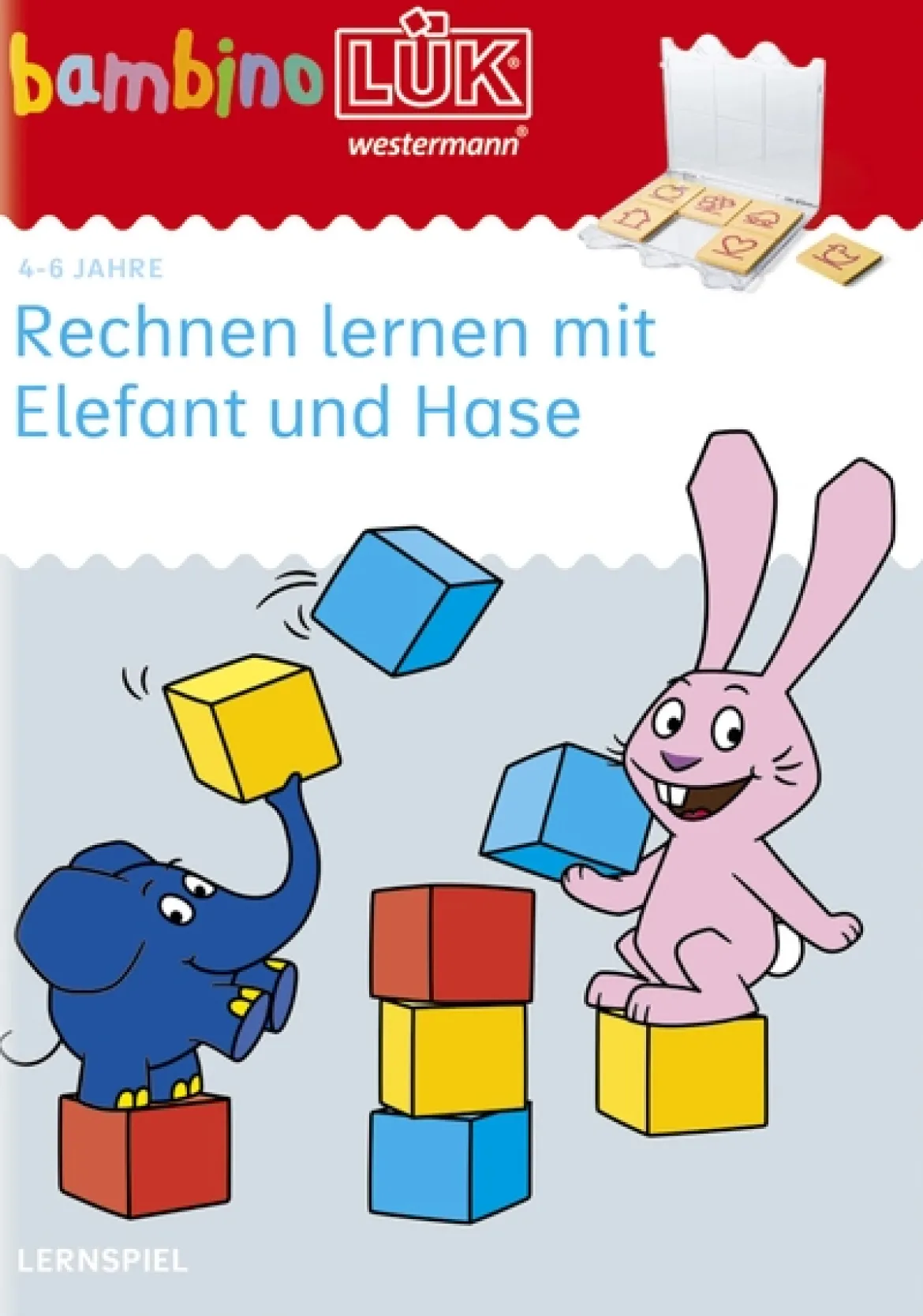bambinoLÜK Erstes Rechnen mit Elefant und Hase, Heft, ab 4 Jahre