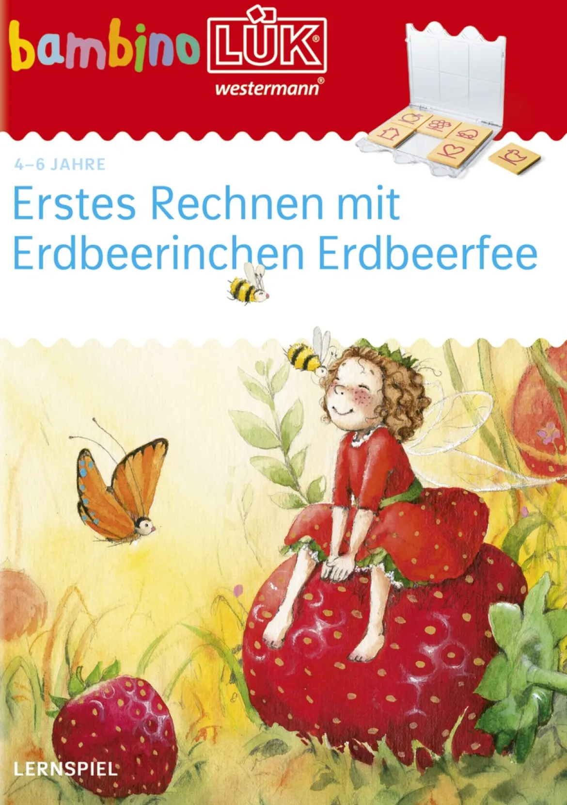 bambinoLÜK Erstes Rechnen mit Erdbeerinchen Erdbeerfee, Heft, ab 4 Jahre