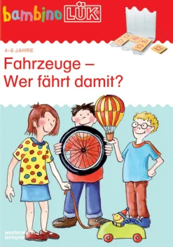 bambinoLÜK Fahrzeuge - Wer fährt damit?, 4-6 Jahre