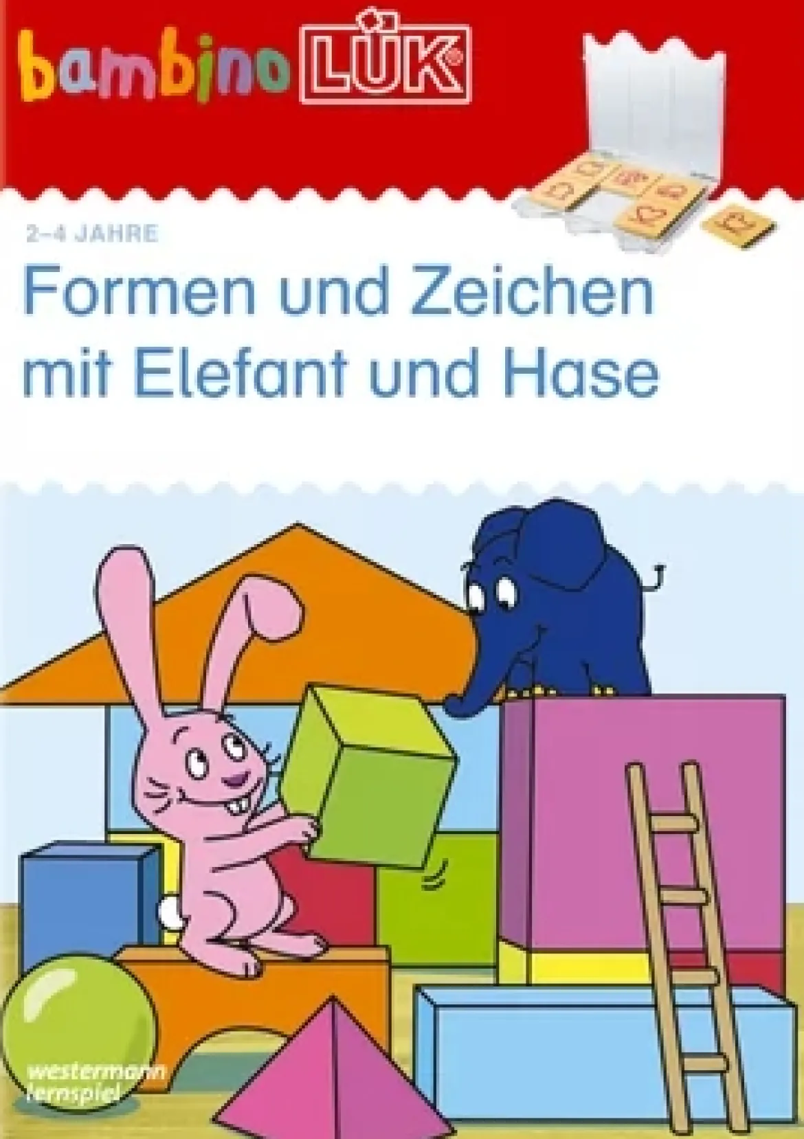 bambinoLÜK Formen und Zeichen mit Elefant und Hase, 2-4 Jahre