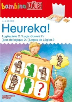 bambinoLÜK Heureka Logikspiele 2, Übungsheft, 4-6 Jahre