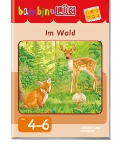 bambinoLÜK Im Wald, Übungsheft, 4-6 Jahre