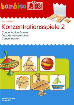 bambinoLÜK Konzentrationsspiele 2, 3-5 Jahre