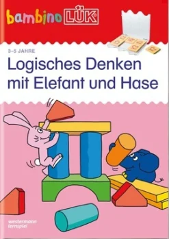 bambinoLÜK Logisches Denken Elefant und Hase, Übungsheft, 3-5 Jahre