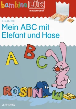bambinoLÜK Mein ABC mit Elefant und Hase, 3-5 Jahre