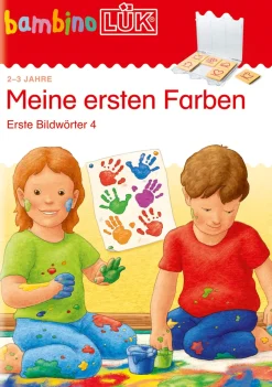 bambinoLÜK Meine ersten Farben, Erste Bildwörter 4, 2-3 Jahre