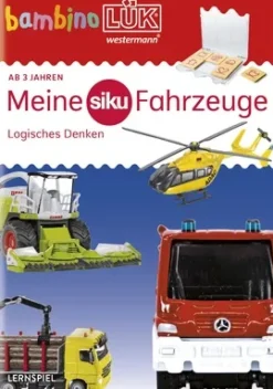 bambinoLÜK Meine Siku-Fahrzeuge, ab 3 Jahre