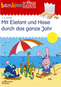 bambinoLÜK Mit Elefant und Hase durch das ganze Jahr, 2-4 Jahre
