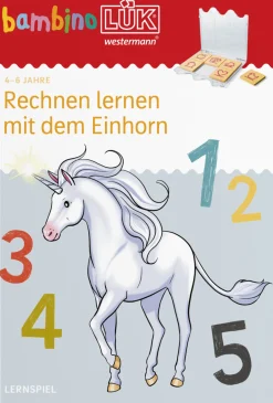 bambinoLÜK Rechnen lernen mit dem Einhorn, Übungsheft, 4-6 Jahre