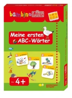 bambinoLÜK-Set Erste ABC-Wörter inkl. Lösungsgerät, ab 4 Jahre