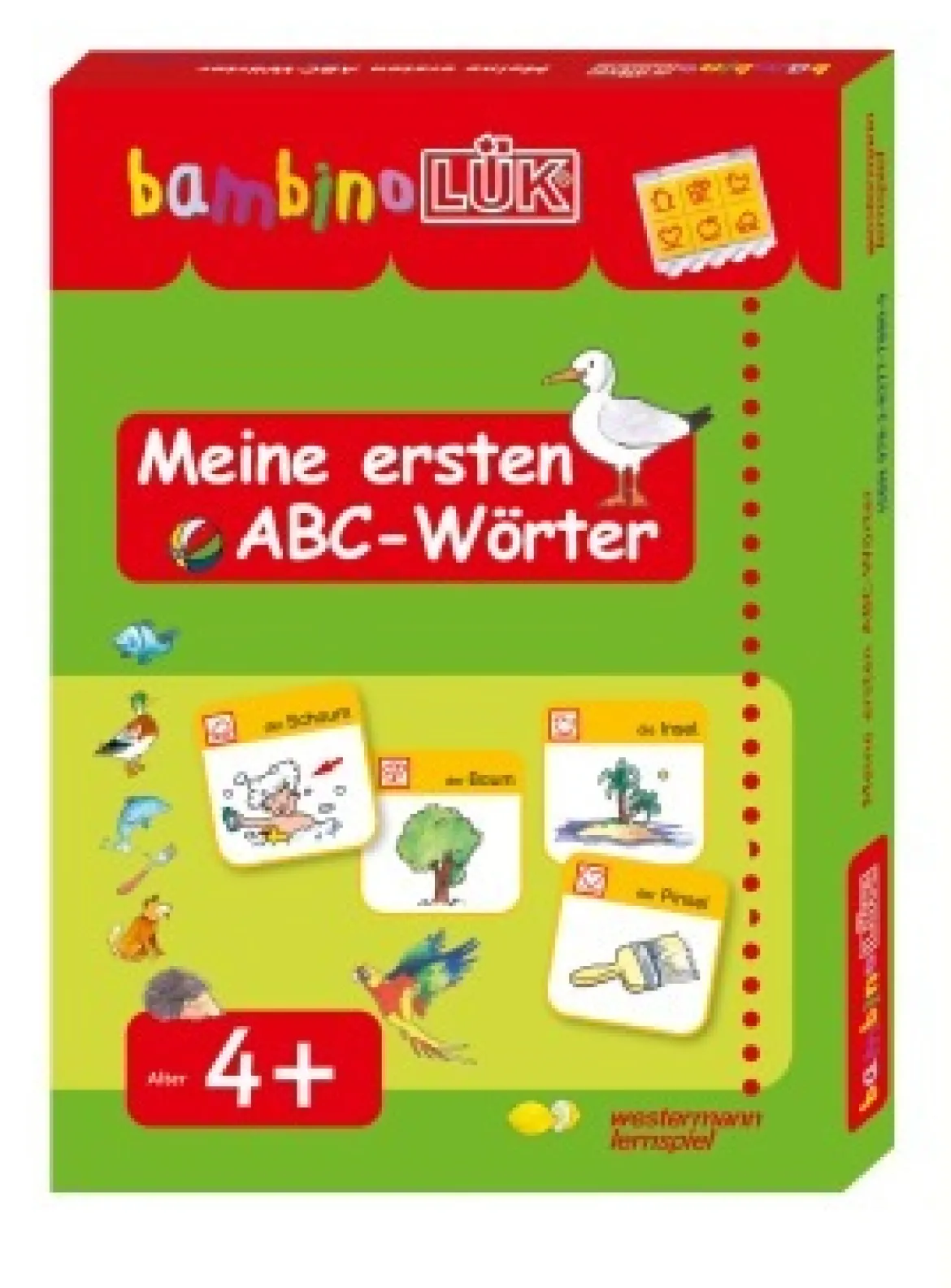 bambinoLÜK-Set Erste ABC-Wörter inkl. Lösungsgerät, ab 4 Jahre