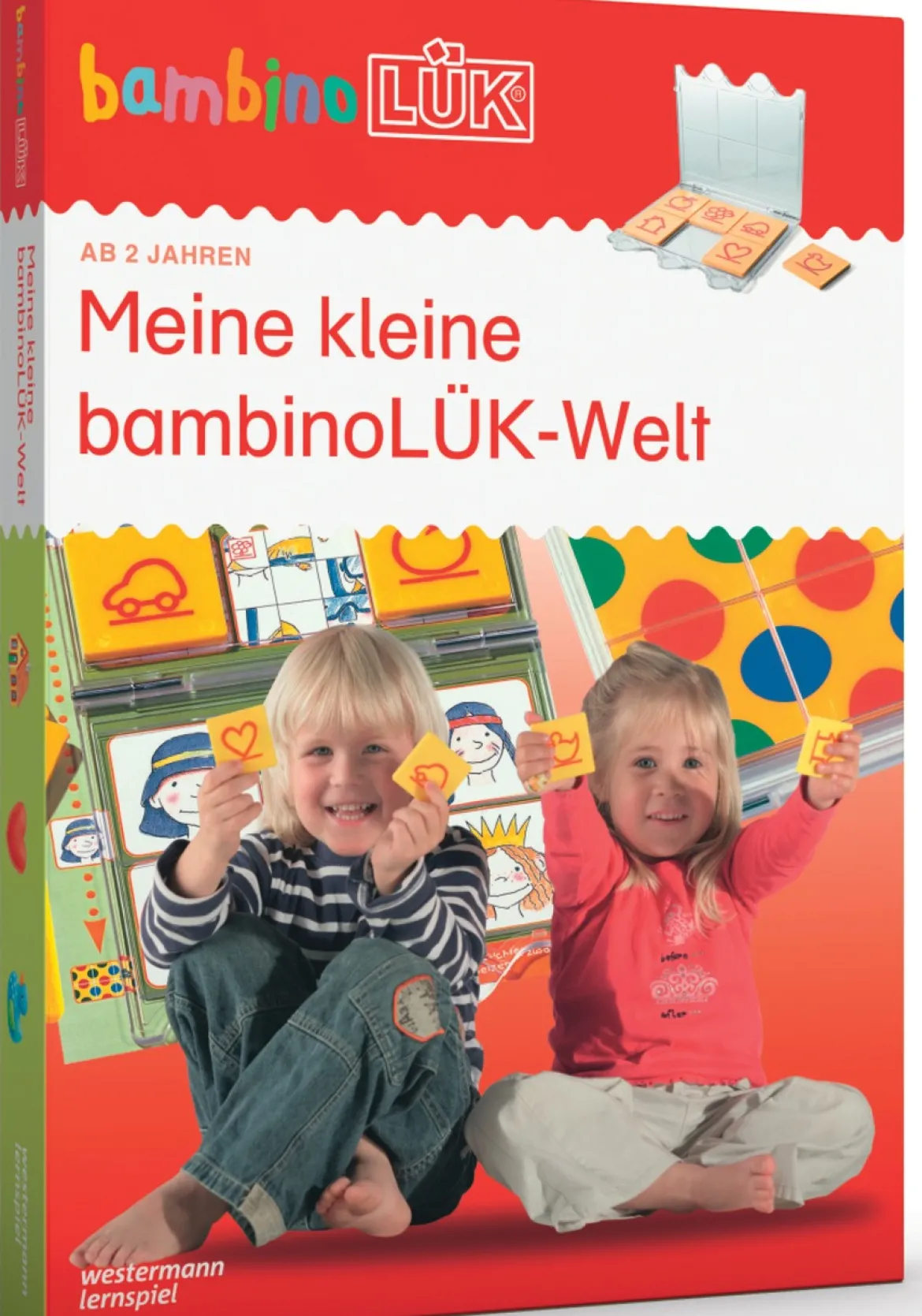 bambinoLÜK Set Meine kleine Welt, Heft inkl. Kontrollgerät, ab 2 Jahre