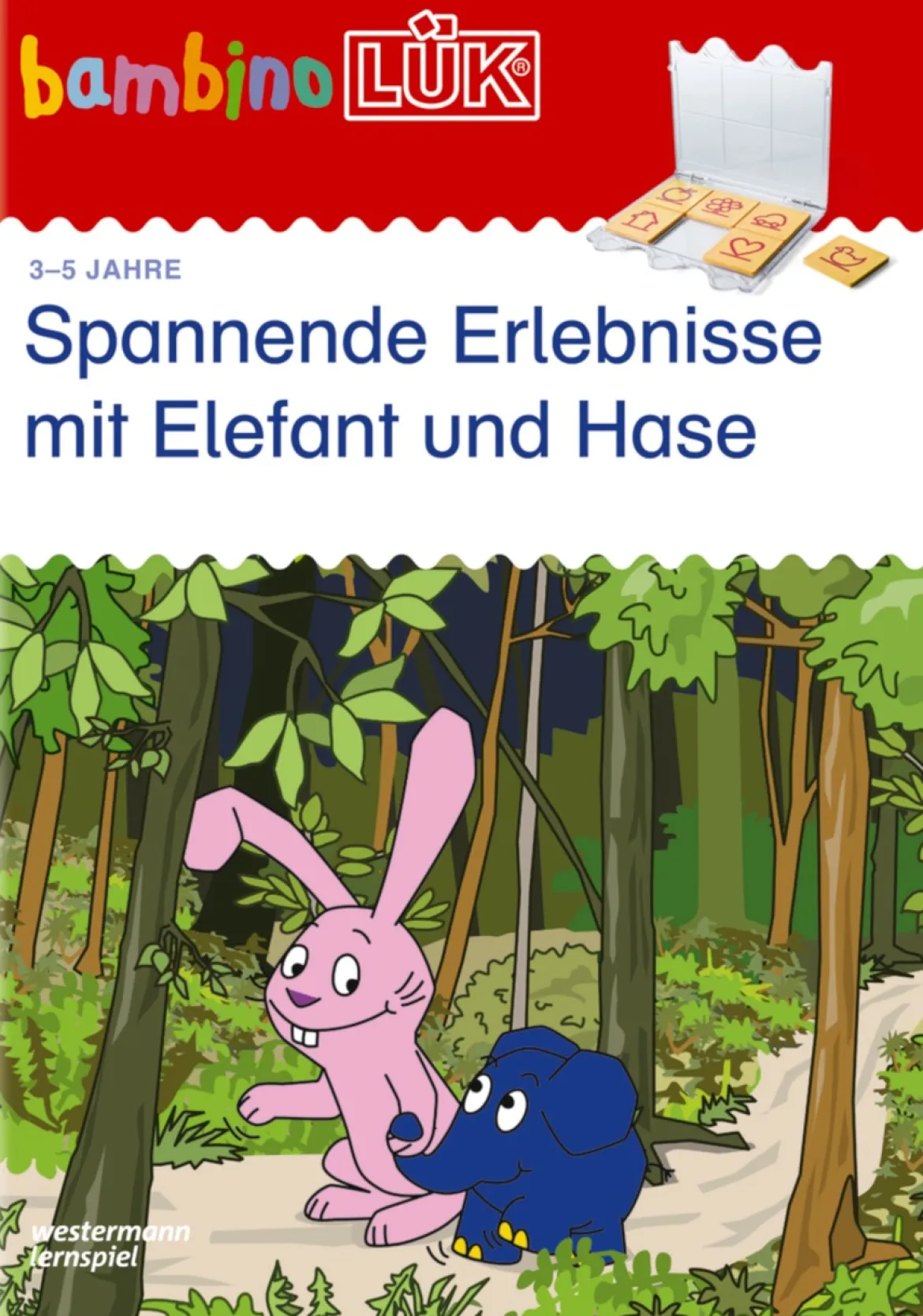bambinoLÜK Spannende Erlebnisse mit Elefant und Hase, 3-5 Jahre
