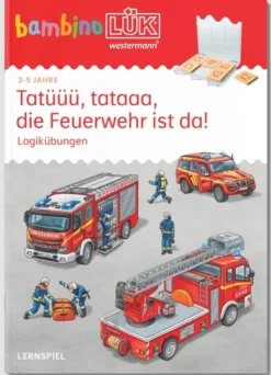 bambinoLÜK Tatüüü, tataa, die Feuerwehr ist da, Heft, Kindergarten/Vorschule