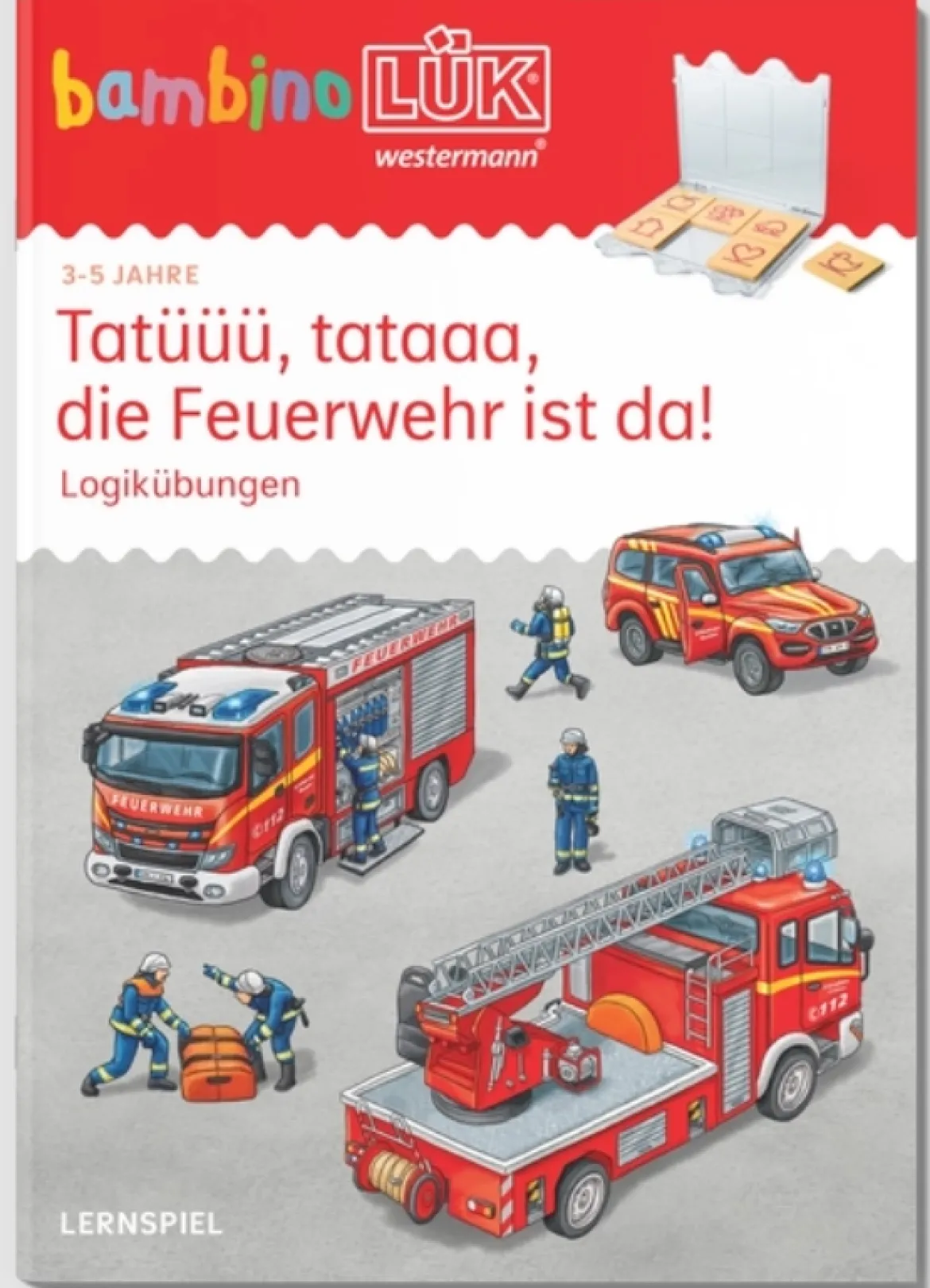 bambinoLÜK Tatüüü, tataa, die Feuerwehr ist da, Heft, Kindergarten/Vorschule