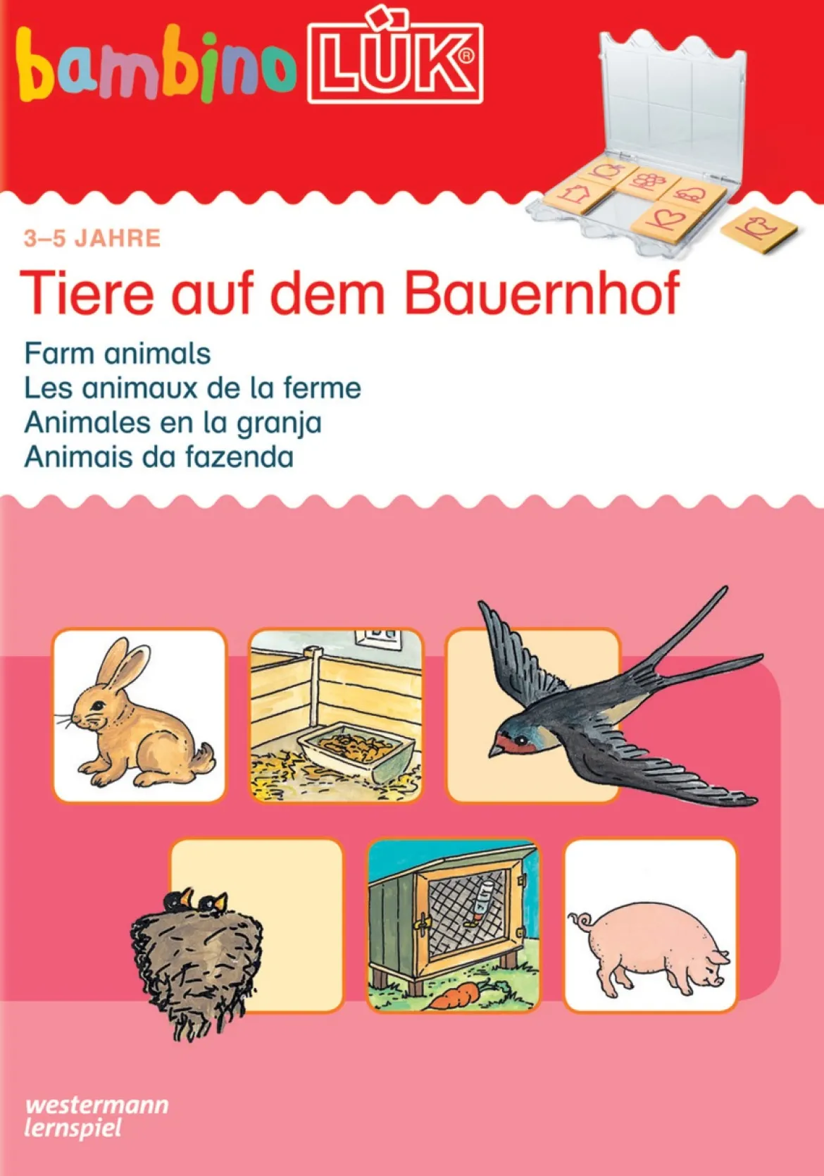 bambinoLÜK Tiere auf dem Bauernhof, 3-5 Jahre