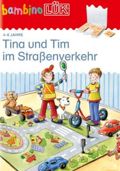 bambinoLÜK Tina und Tim im Straßenverkehr, Heft, 4-6 Jahre