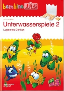 bambinoLÜK Unterwasserspiele 2, Übungsheft, 3-5 Jahre