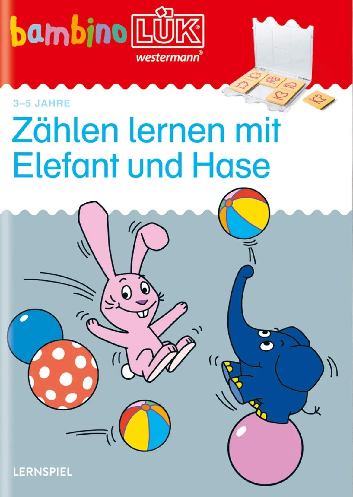 bambinoLÜK Zählen lernen mit Elefant und Hase, Heft, 3-5 Jahre