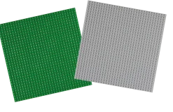 Basisplatte für Klemmbausteine, XXL 2er-Set