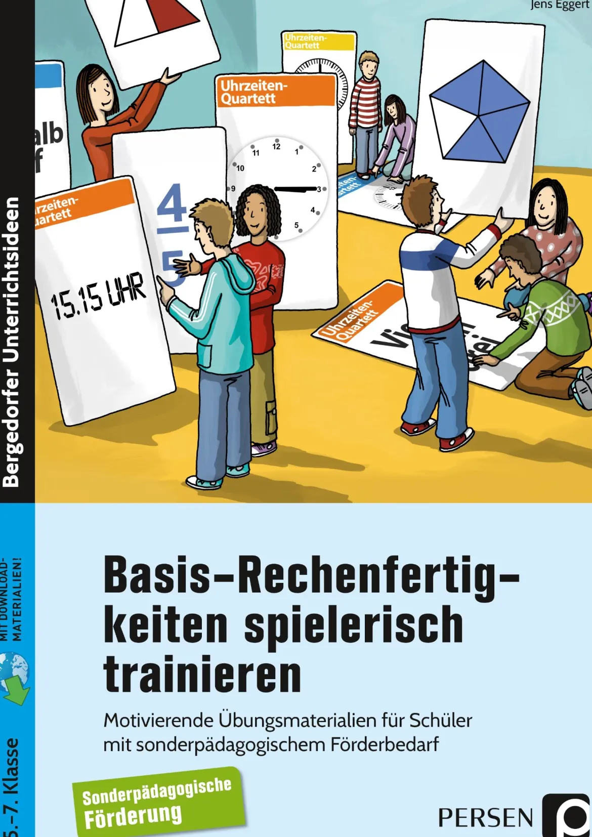 Basis-Rechenfertigkeiten spielerisch trainieren, Buch, 5. bis 7. Klasse