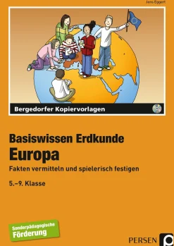 Basiswissen Erdkunde: Europa, Kopiervorlagen inkl. CD, 5.-9. Klasse