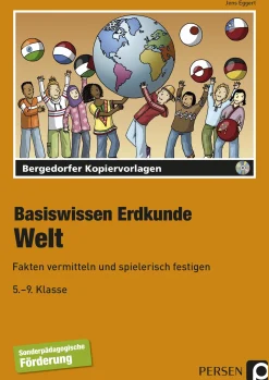 Basiswissen Erdkunde: Welt, Kopiervorlagen inkl. CD, 5.-9. Klasse
