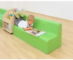 Bücherbox mit Ablagefach