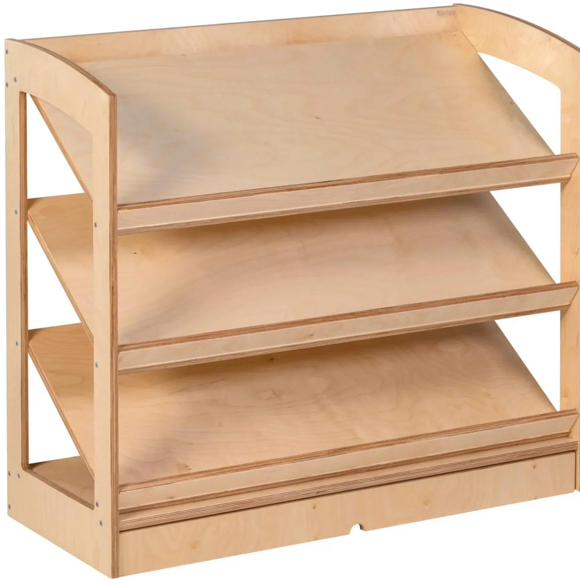 Bücherschrank ohne Rückwand