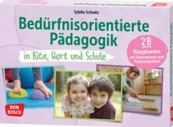 Bedürfnisorientierte Pädagogik in Kita, Hort und Schule, Kartensatz, bis 10 Jahre