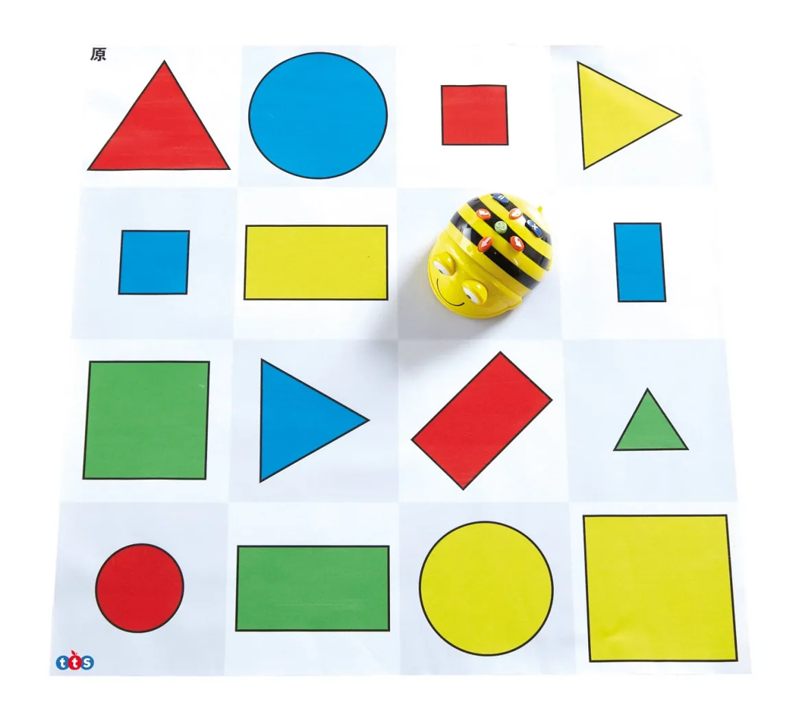 Bee-Bot/Blue-Bot, Bodenmatte geometrische Formen